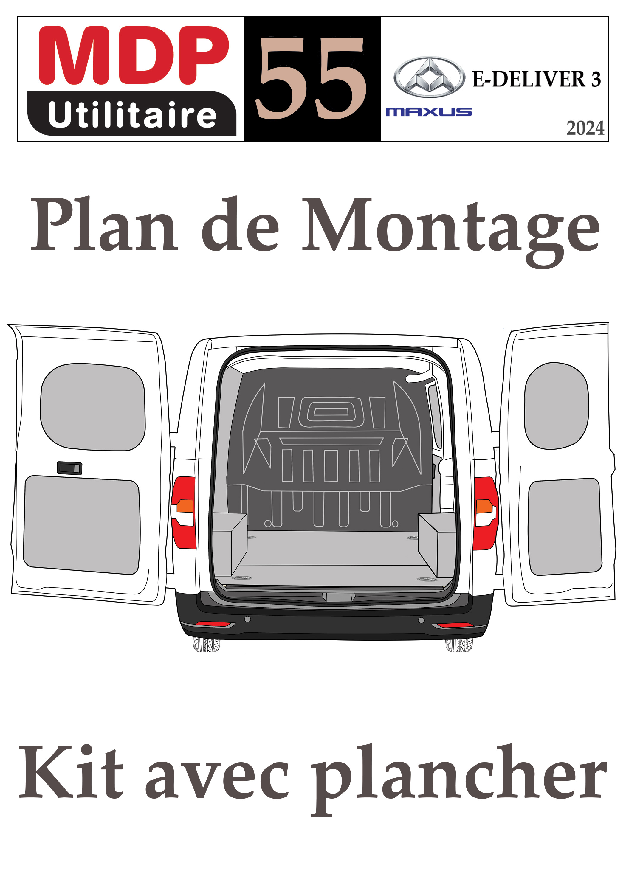 Notice 55-1 Kit avec plancher